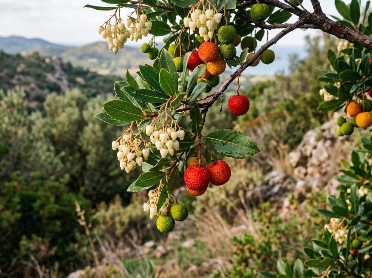 Strawberry tree (Arbutus unedo)